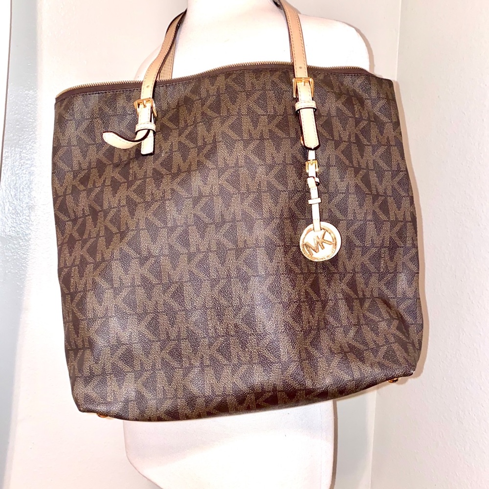 Michael Kors  Brown Monogram bag